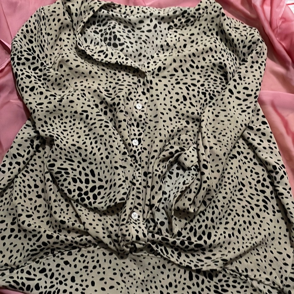 DR 2 Leopard Print Shirt